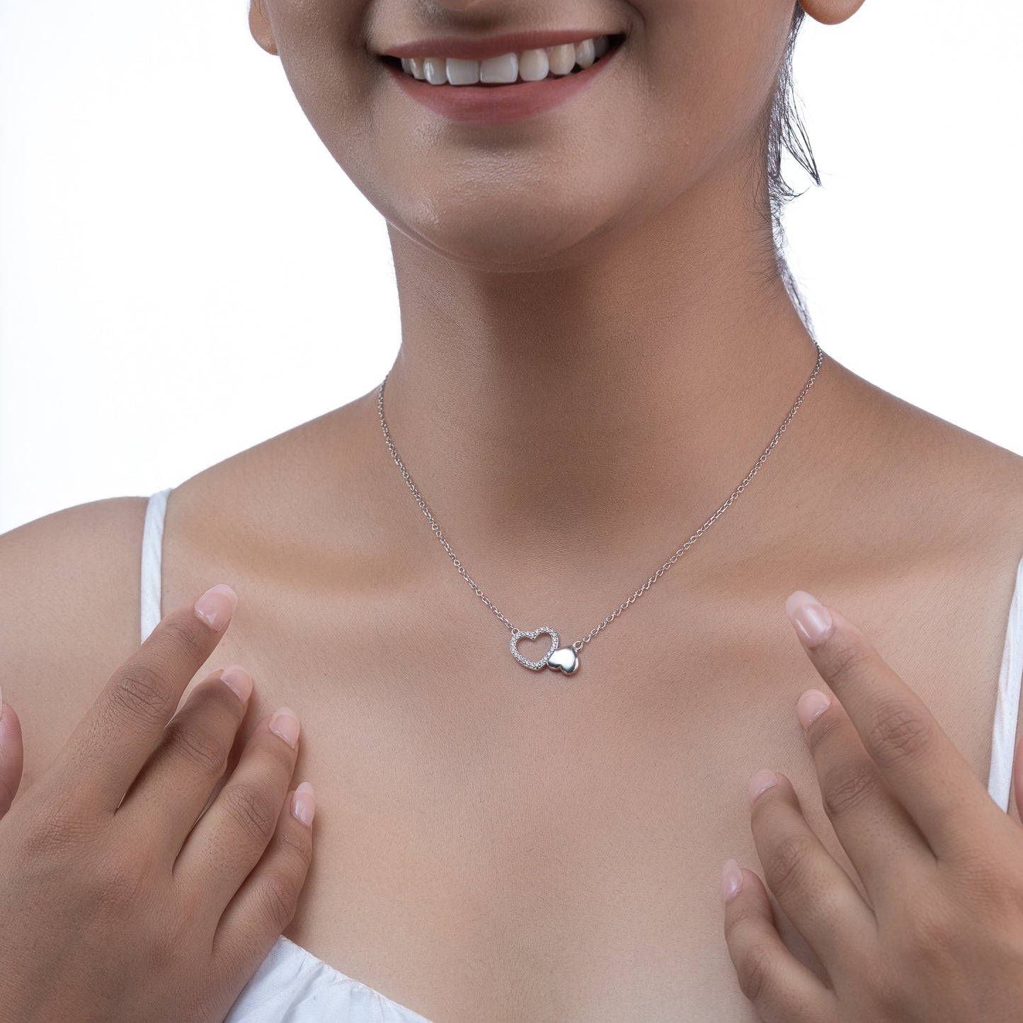 Heart Duo Necklace