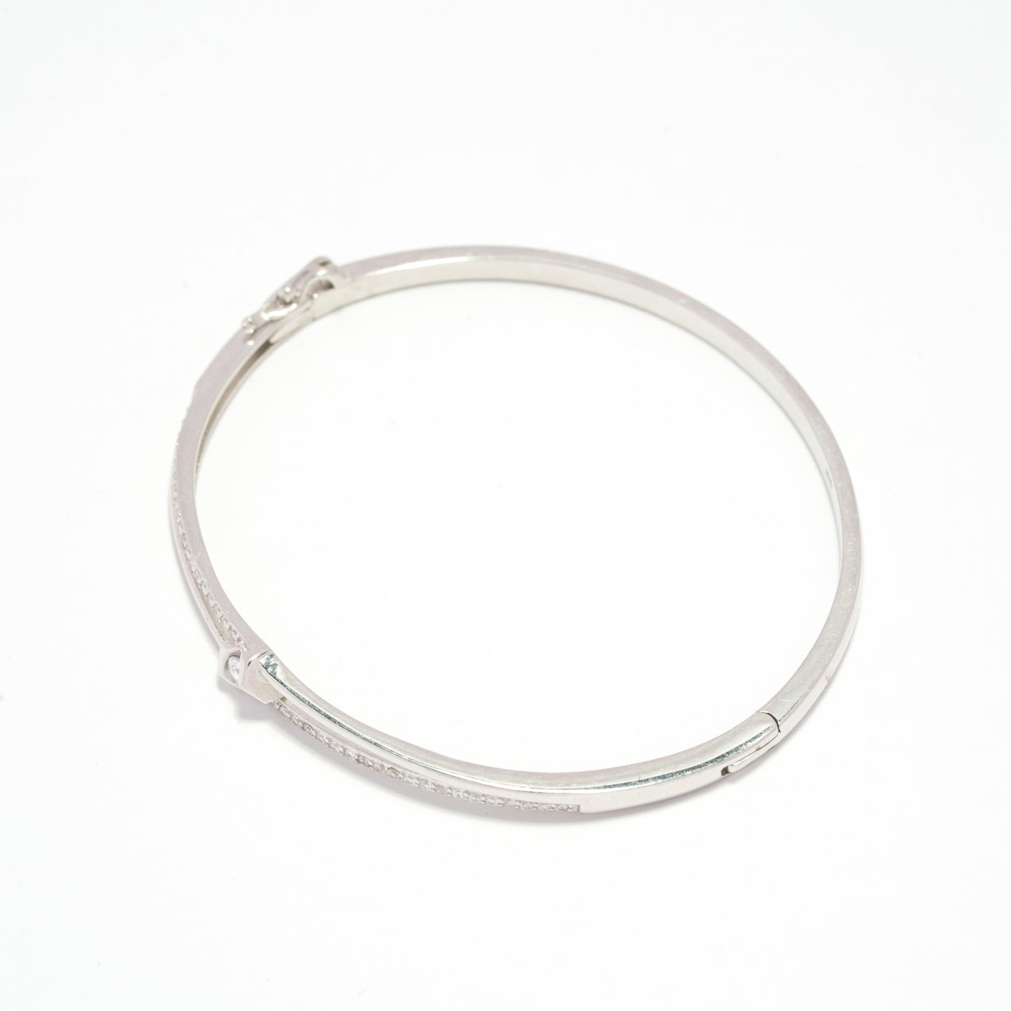 Twin Line Solitaire Bracelet