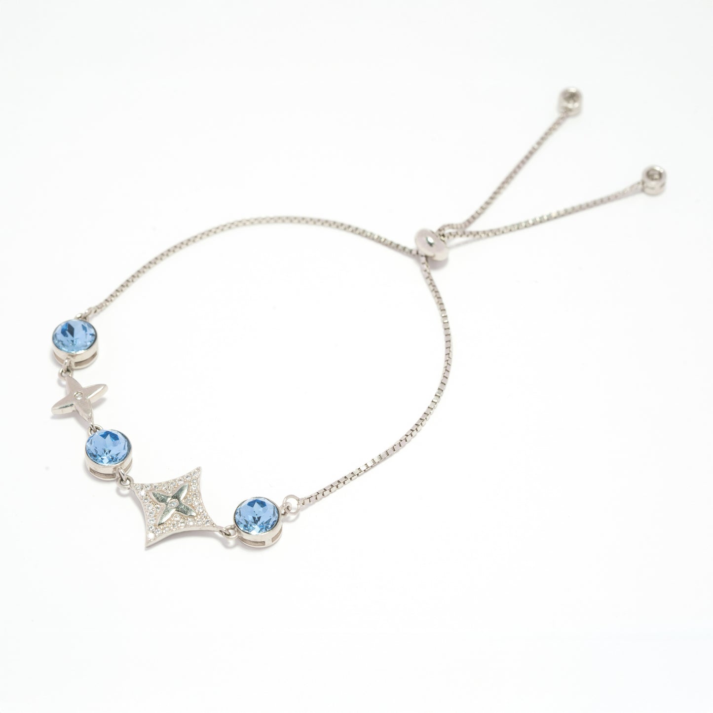 Blue Luxe Stone Bracelet