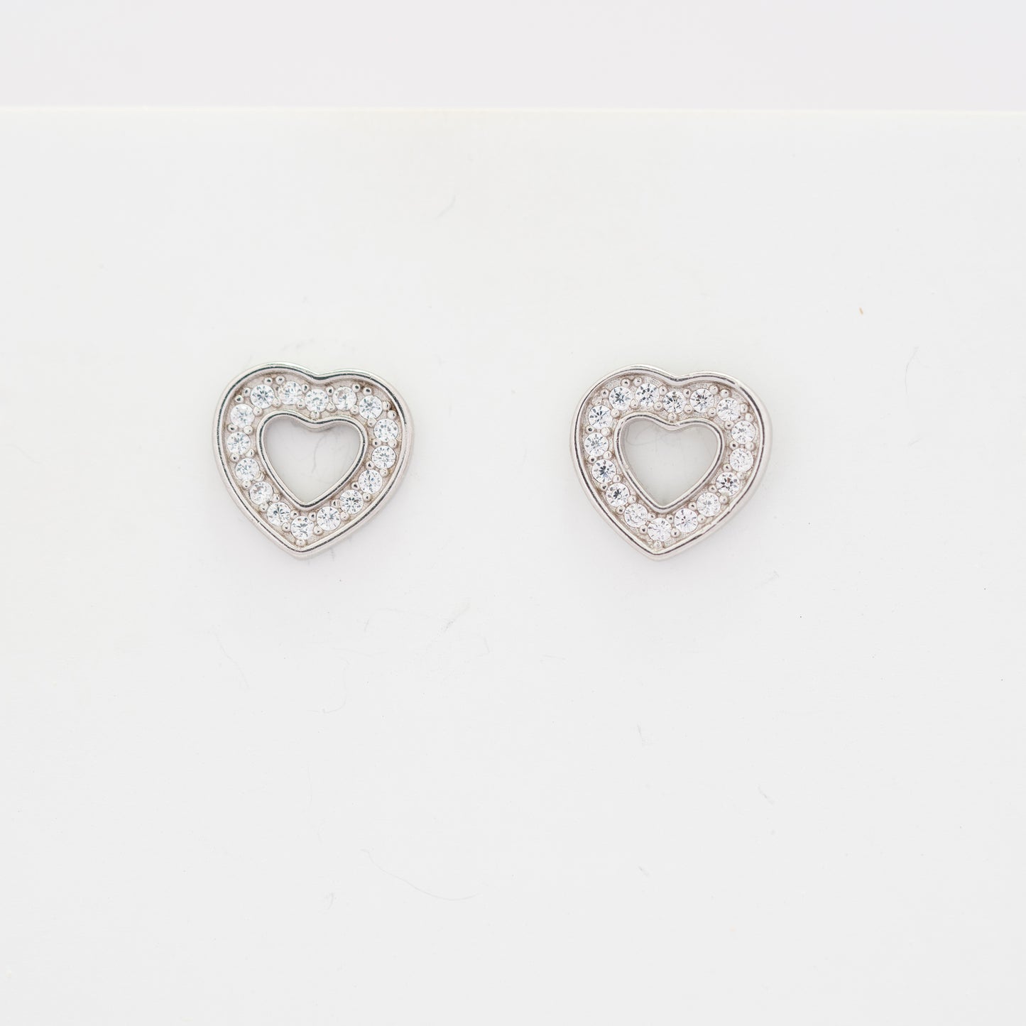 Heart Frame Studs