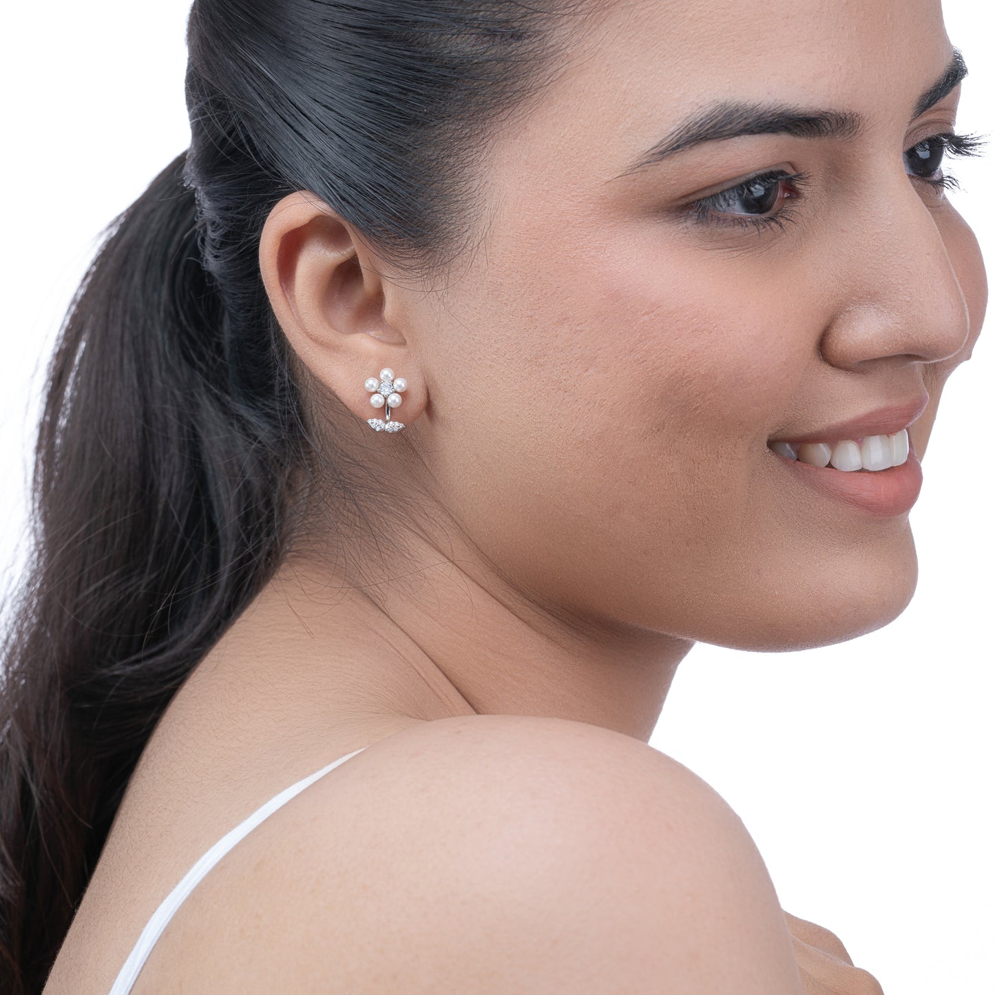 Pearl Blossom Studs