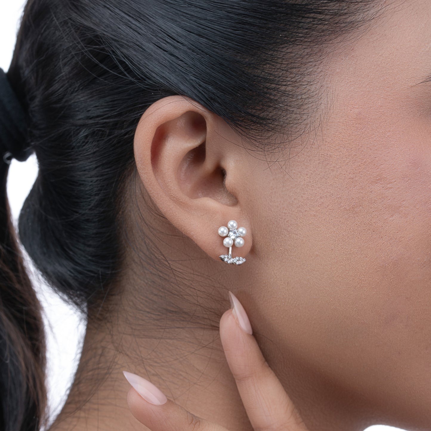 Pearl Blossom Studs