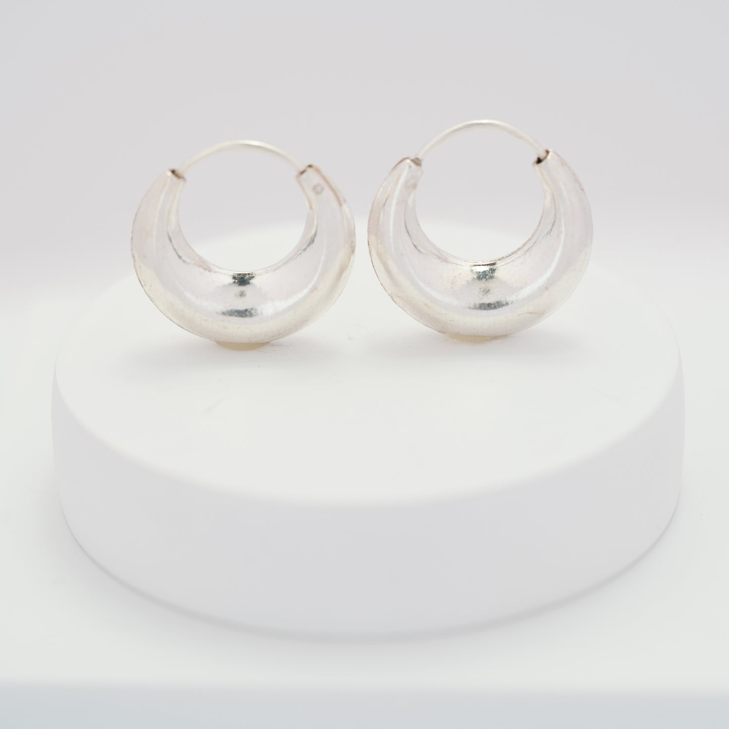 Chunky Bag Hoops