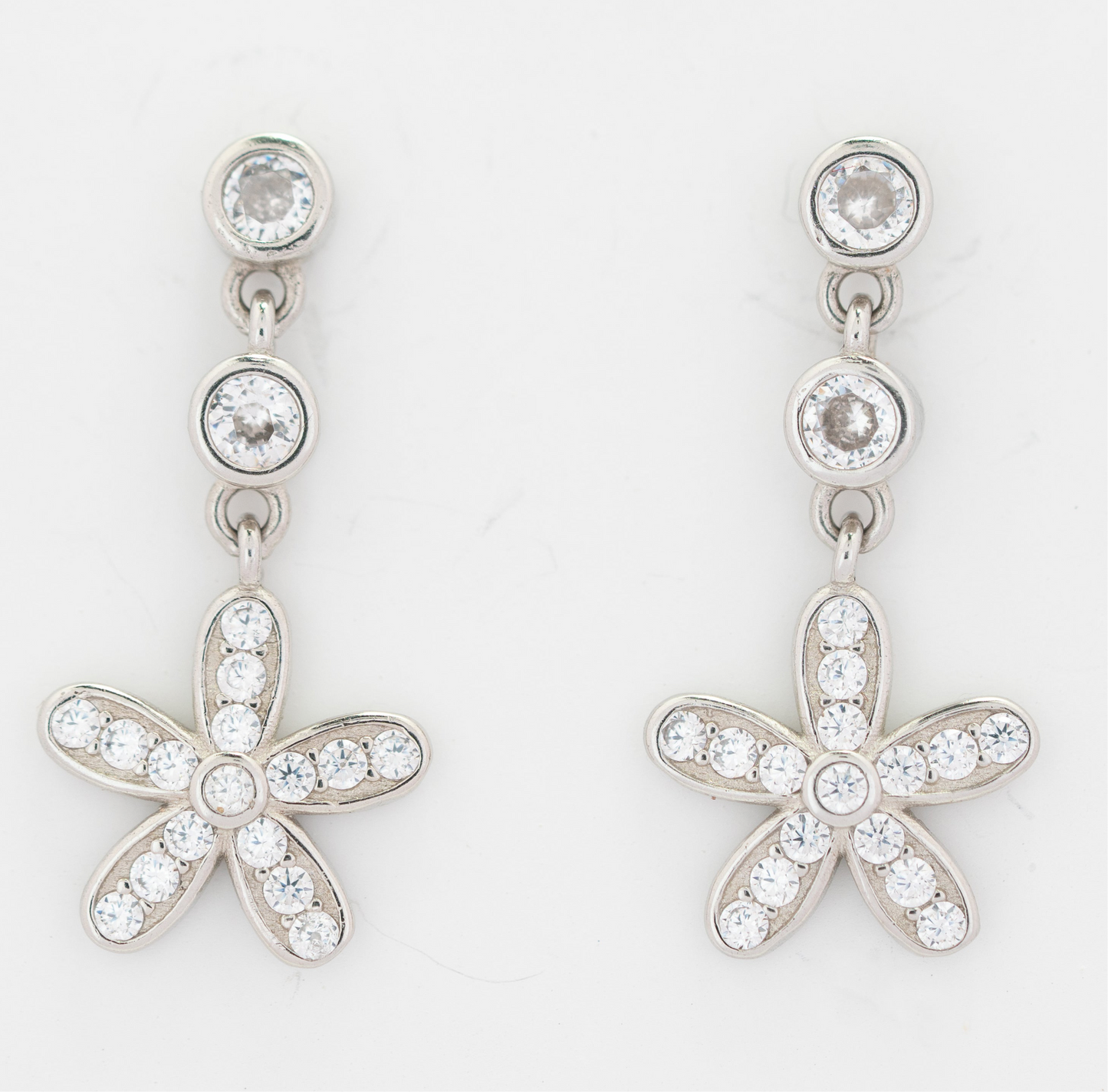 Floral Emblem Danglers