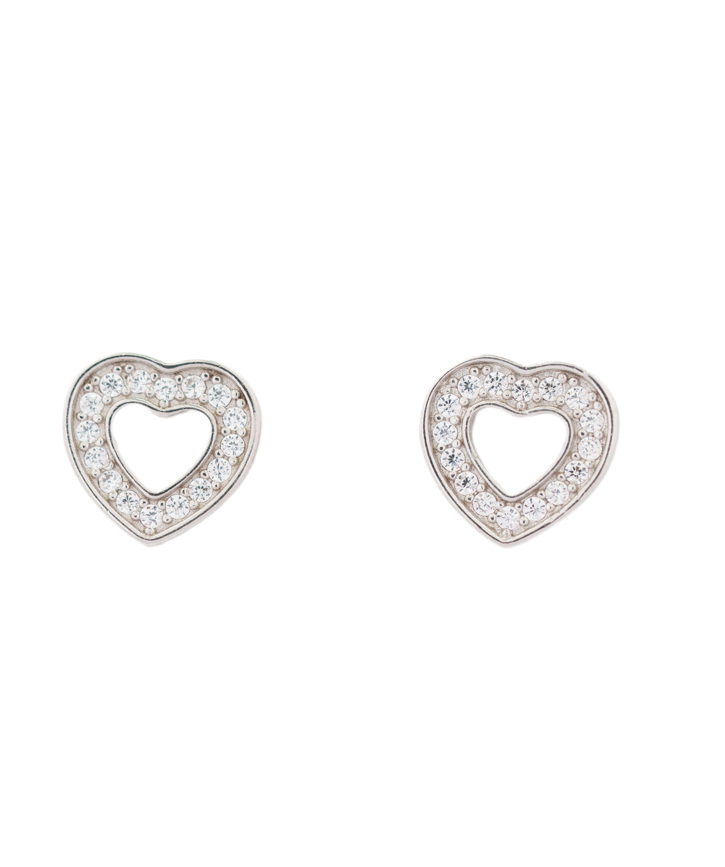 Heart Frame Studs
