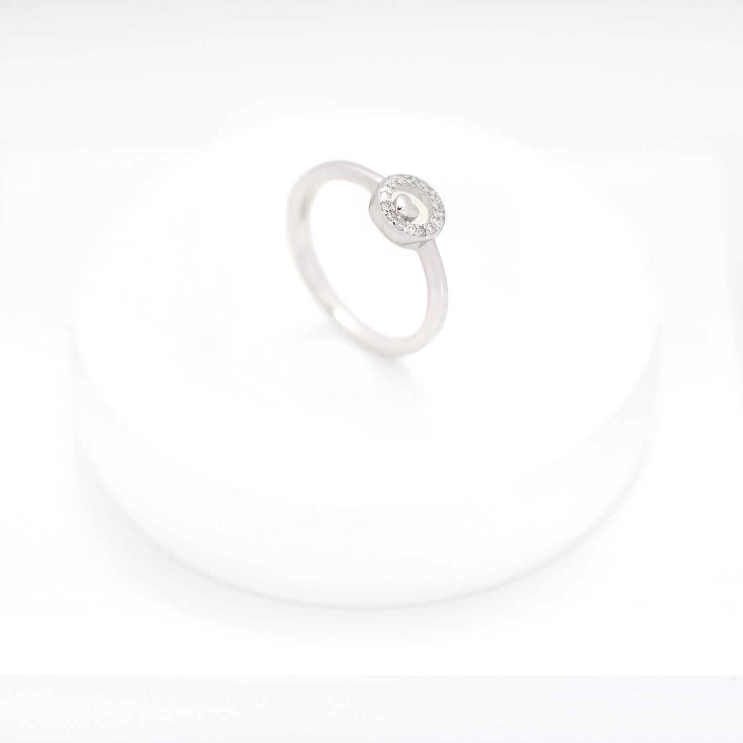 Open Halo Ring