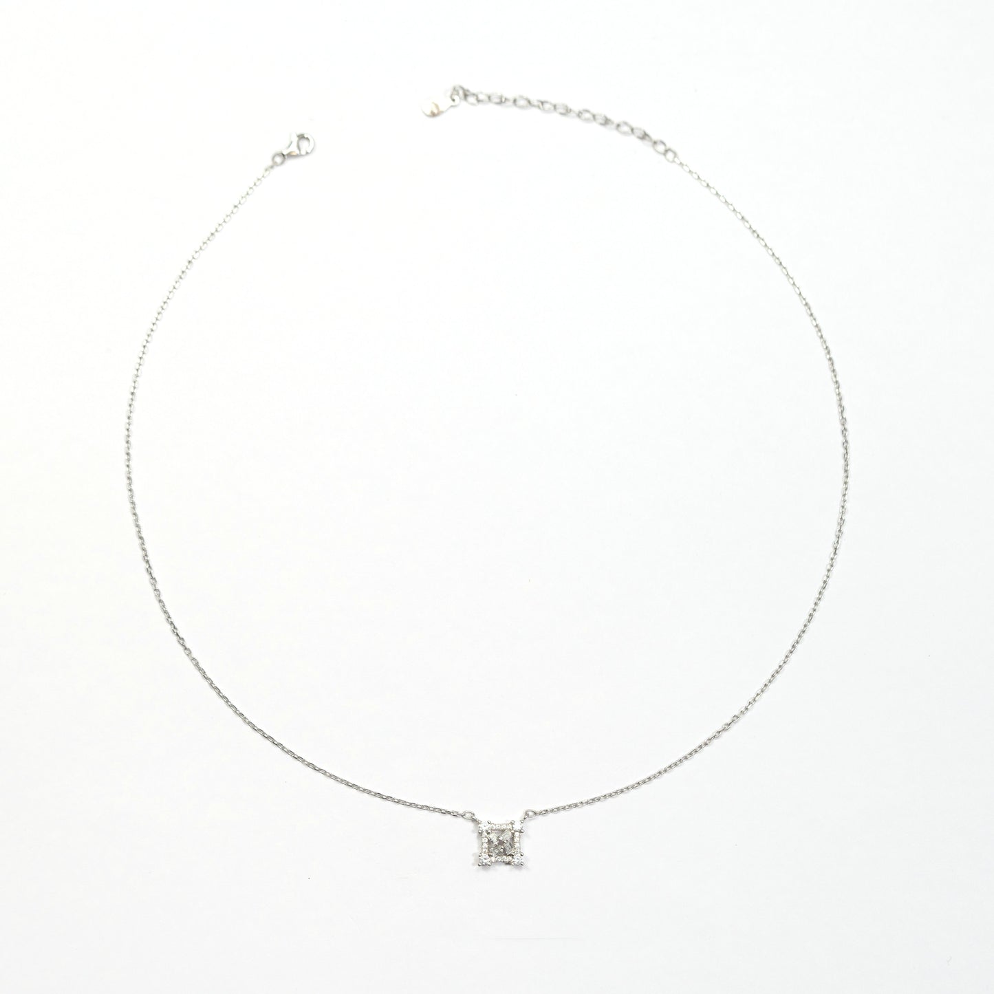 Crystal Cube Necklace