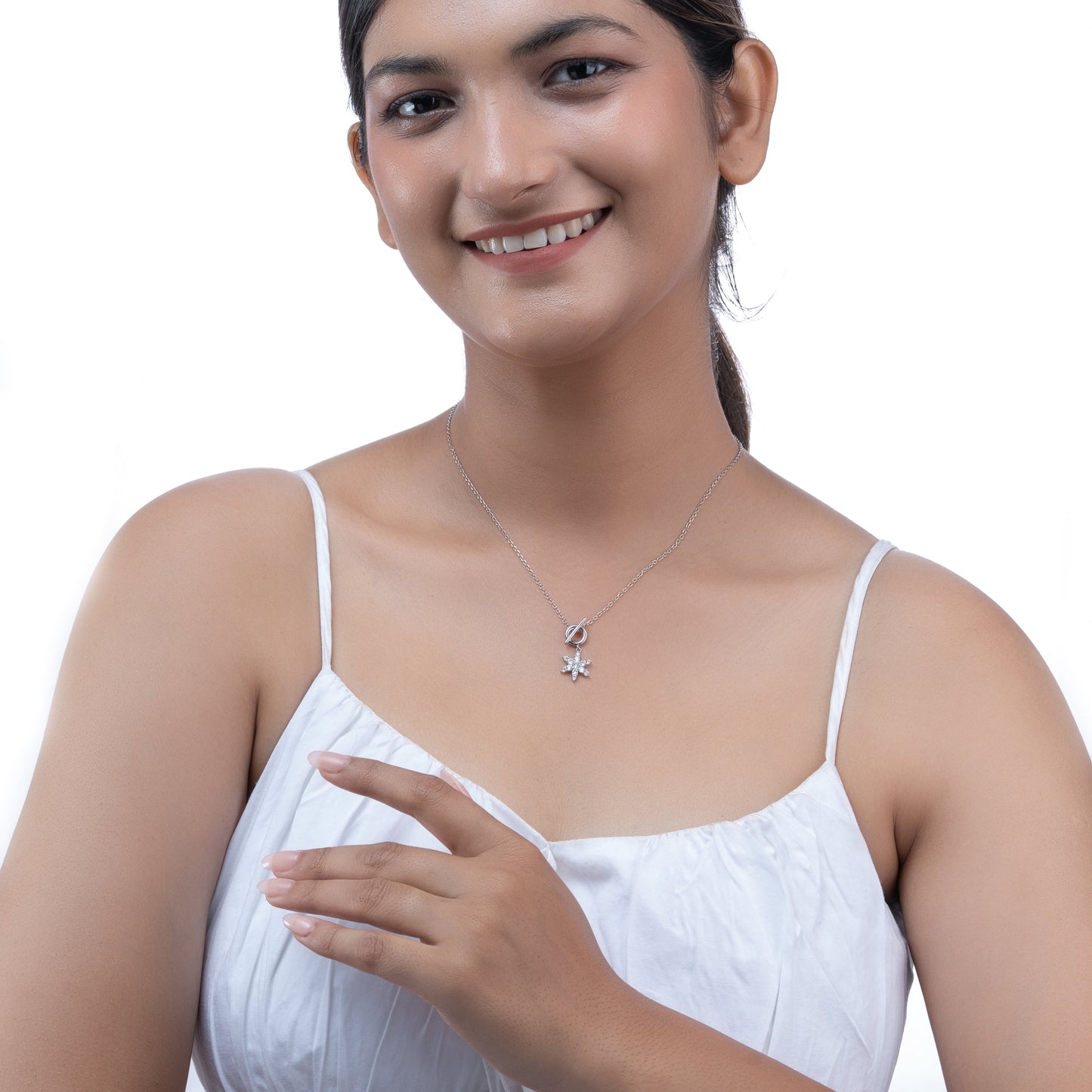 Petal Knot Necklace