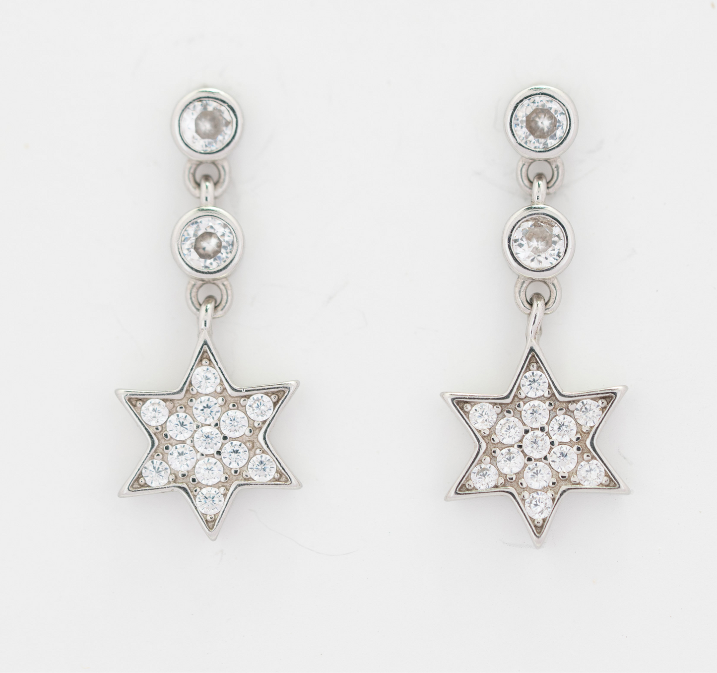 Celestial Star Danglers