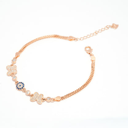 Butterfly Charm Bracelet
