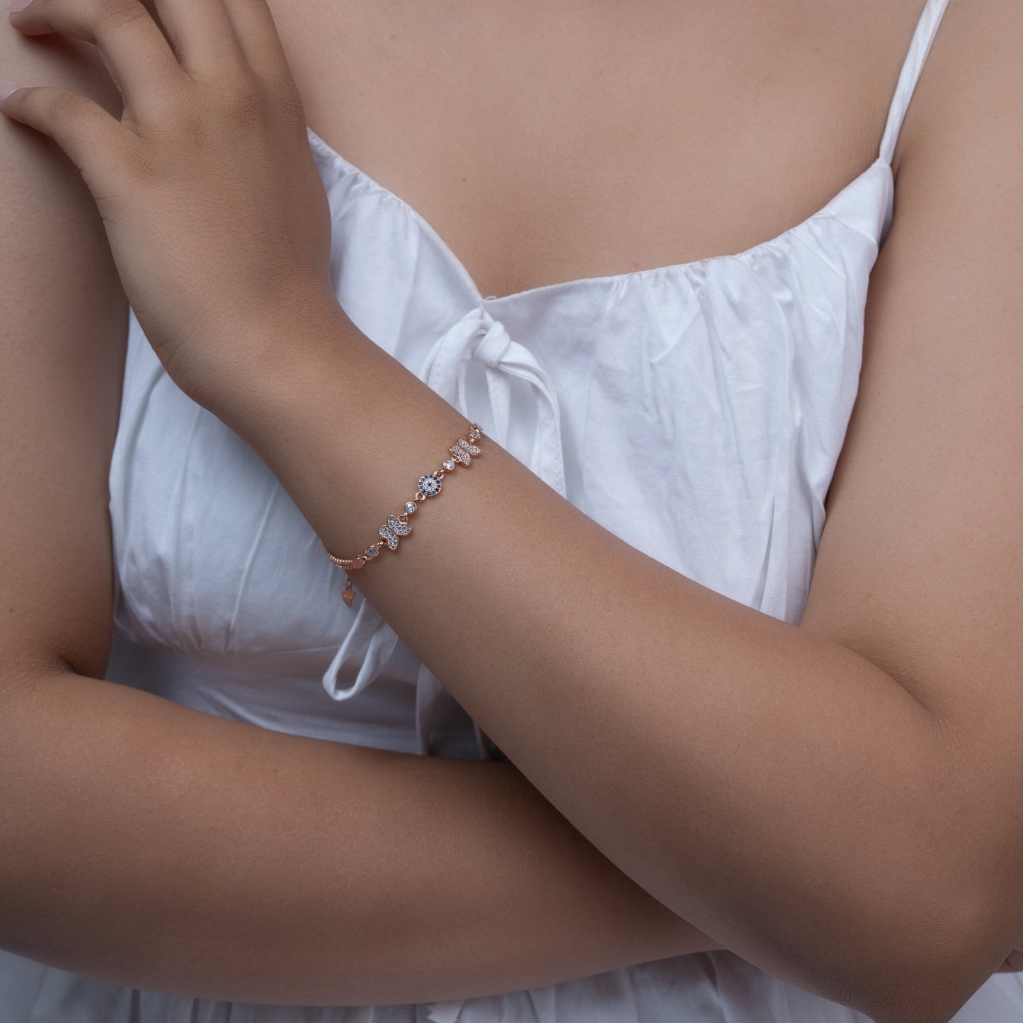 Butterfly Charm Bracelet