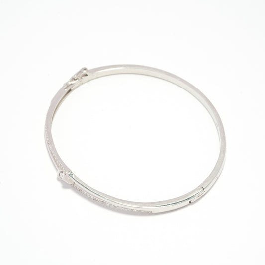 Twin Line Solitaire Bracelet