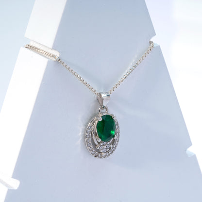 Emerald Glow Necklace