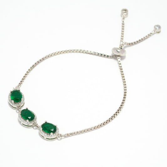 Emerald Green Bracelet Set