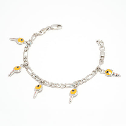 Key Charm Bracelet