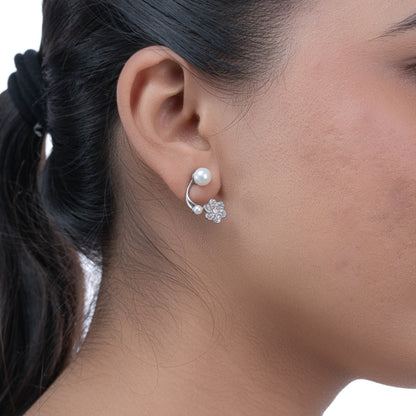 Dual Pearl Studs
