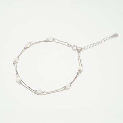 Twin Layer Pearl Bracelet