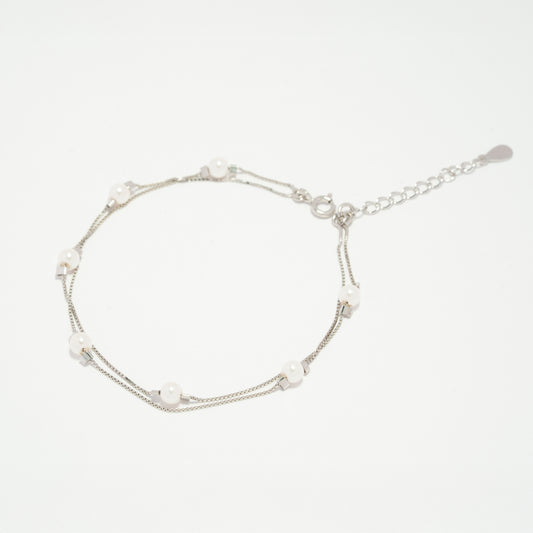 Twin Layer Pearl Bracelet