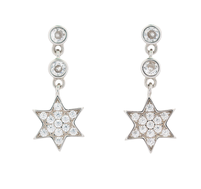 Celestial Star Danglers