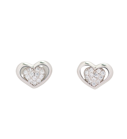 Classic Heart Studs