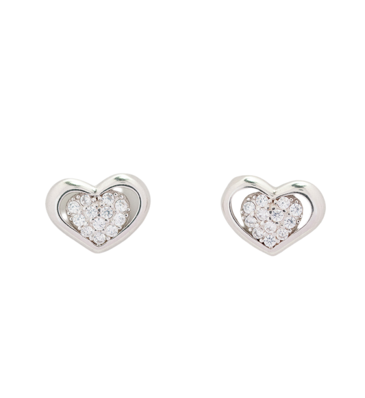Classic Heart Studs