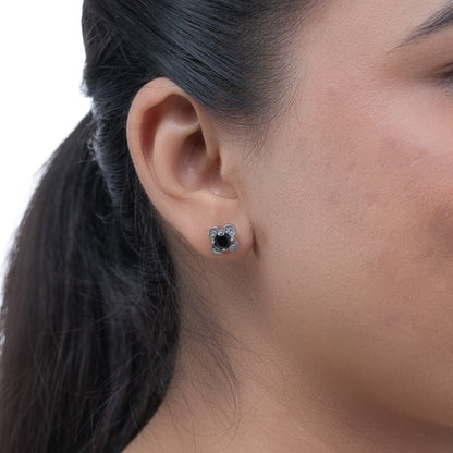 Midnight Bloom Studs
