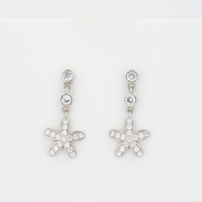 Floral Emblem Danglers