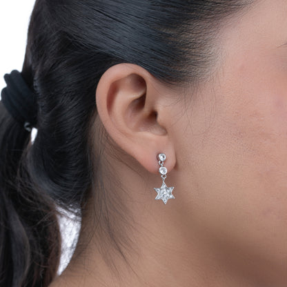 Celestial Star Danglers