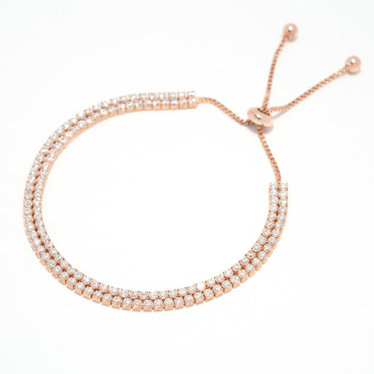 Dual Layer Tennis Bracelet