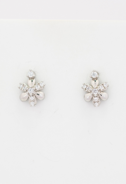 Floral Charm Studs