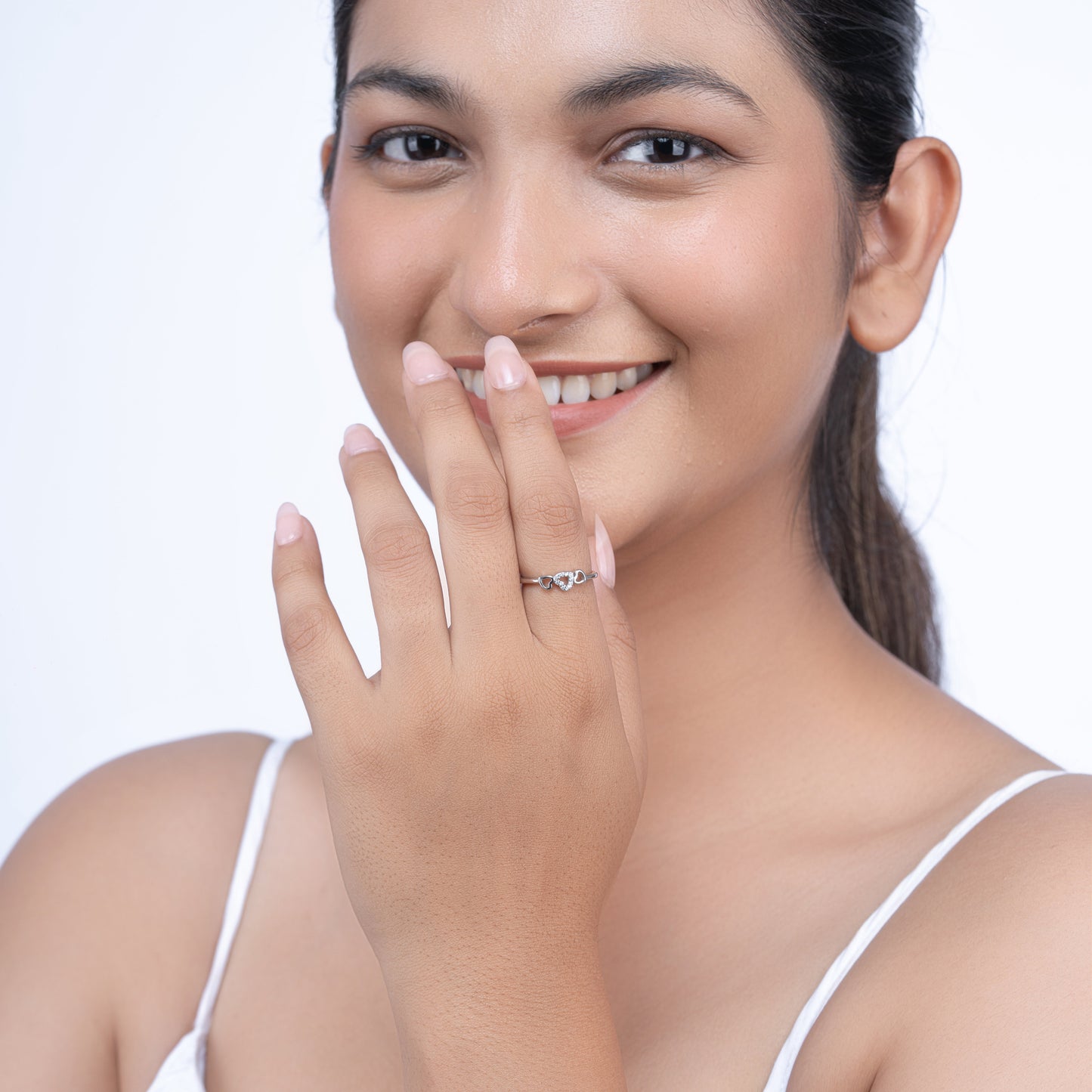 Three fold love ring