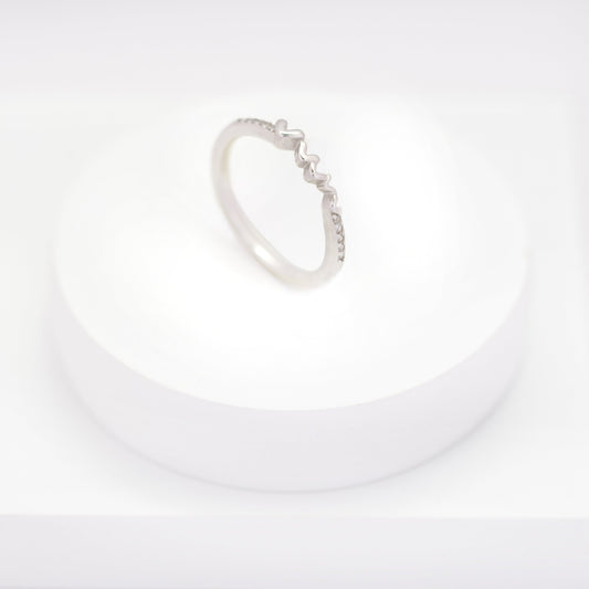 Petite Hearts Ring