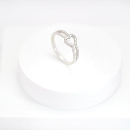 Dual Heartline Ring