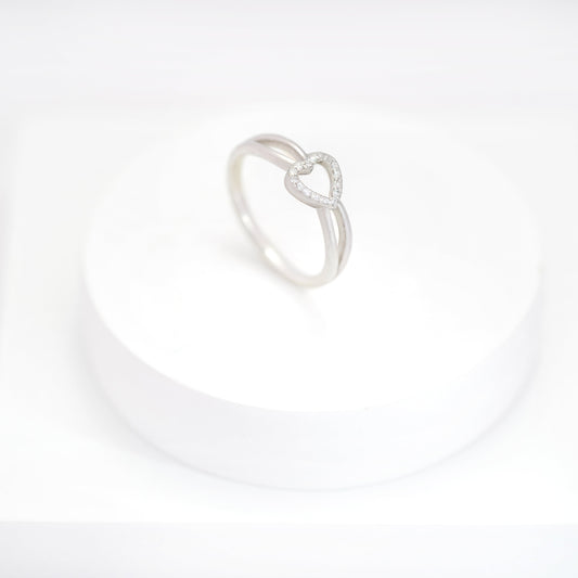 Dual Heartline Ring
