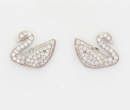Swan Grace Studs