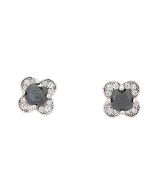 Midnight Bloom Studs