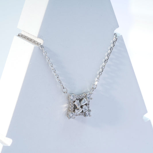 Crystal Cube Necklace