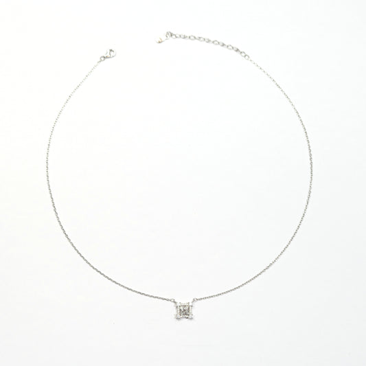 Crystal Cube Necklace