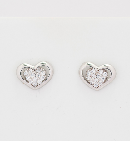 Classic Heart Studs