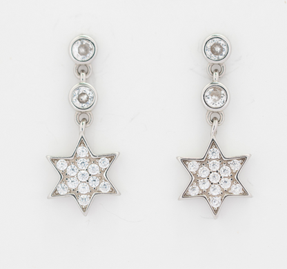 Celestial Star Danglers