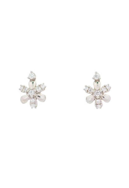 Floral Charm Studs