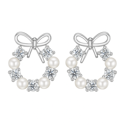 Circle Bow Studs