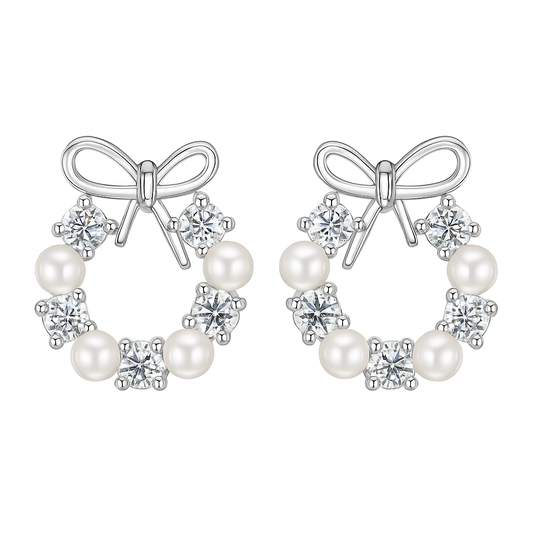 Circle Bow Studs