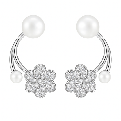 Dual Pearl Studs