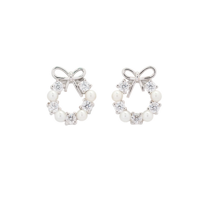 Circle Bow Studs